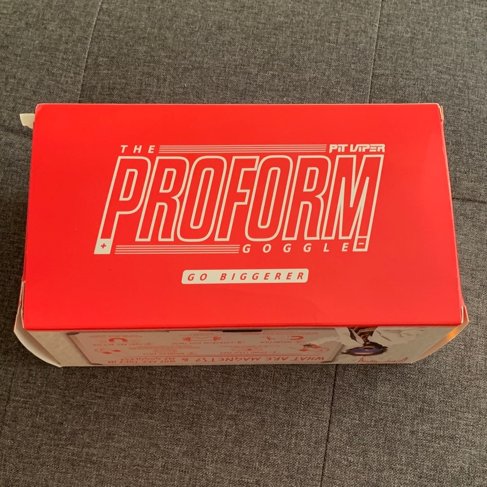 The Artificial Proform Goggle -pit viper